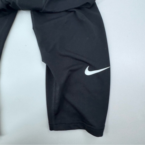 Nike Compression Pants Black and White with Elastic Waistband - Picture 3 of 8